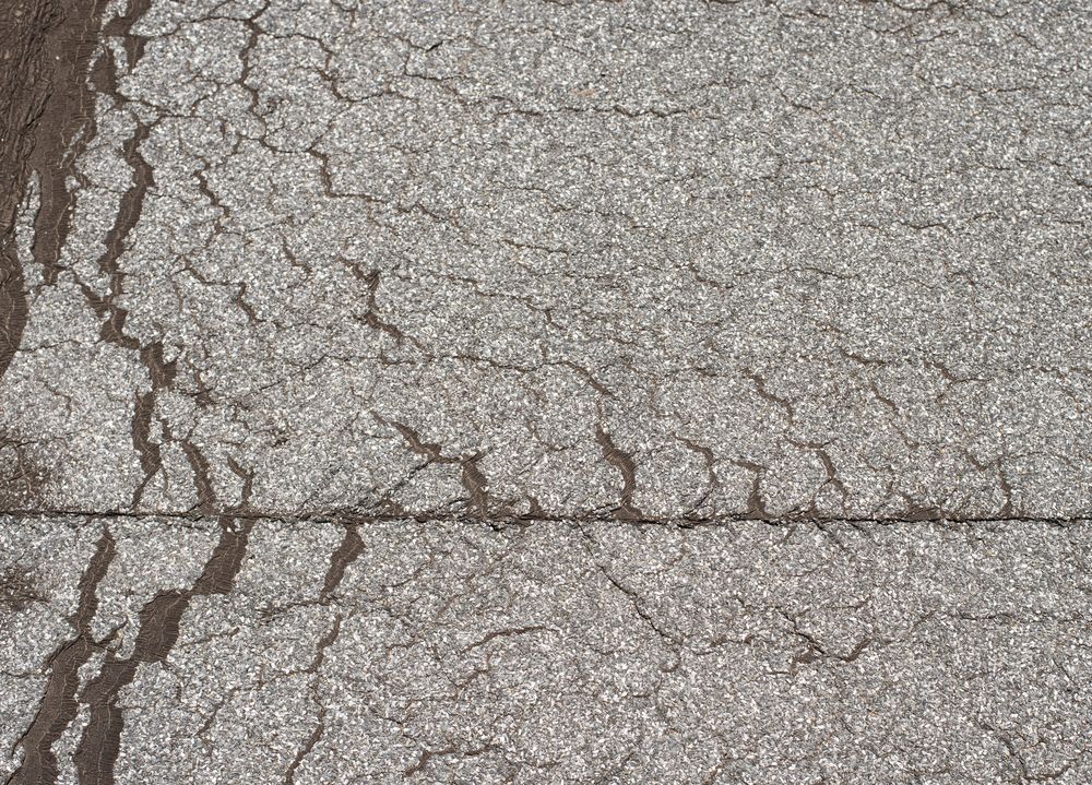 Losliggend dakleer op plat dak in Zelhem